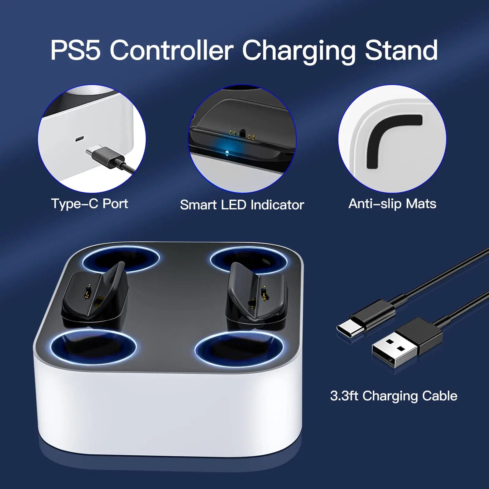 Controller Charging Station for 2 Controllers