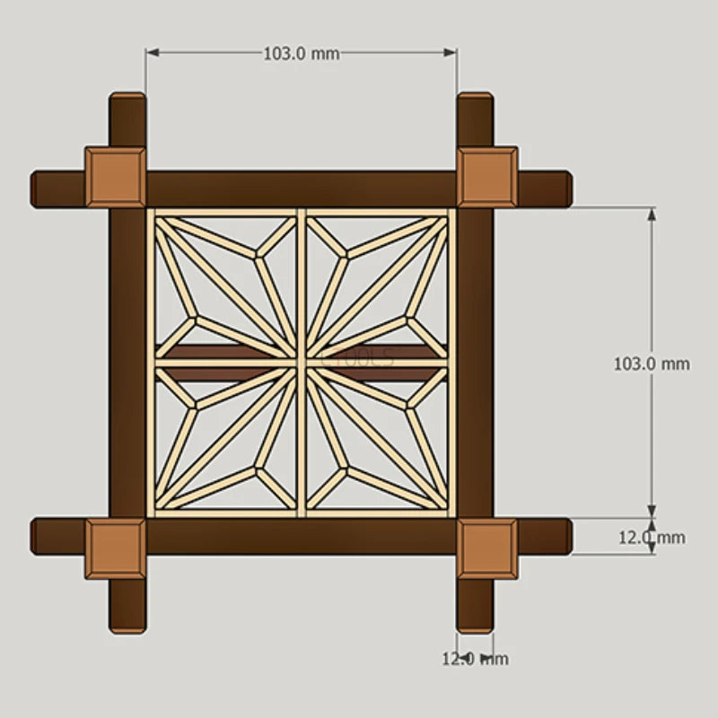 Woodworking Angled Trimming Platform - Wood Block