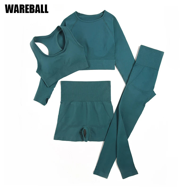 Women's Seamless Yoga Clothing – Set Options