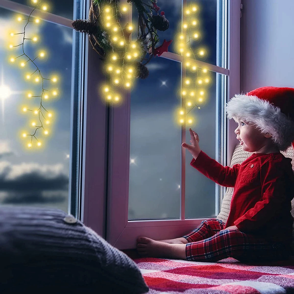 Warm White Battery LED String Lights, 3m or 6m