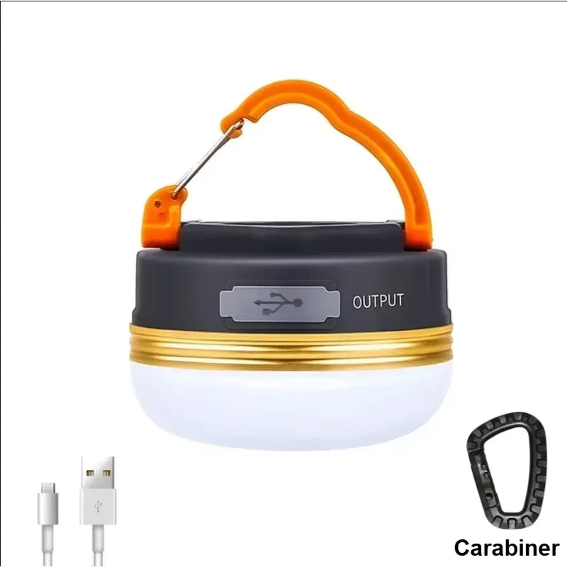 Rechargeable Camping Lantern with Folding LED Panels