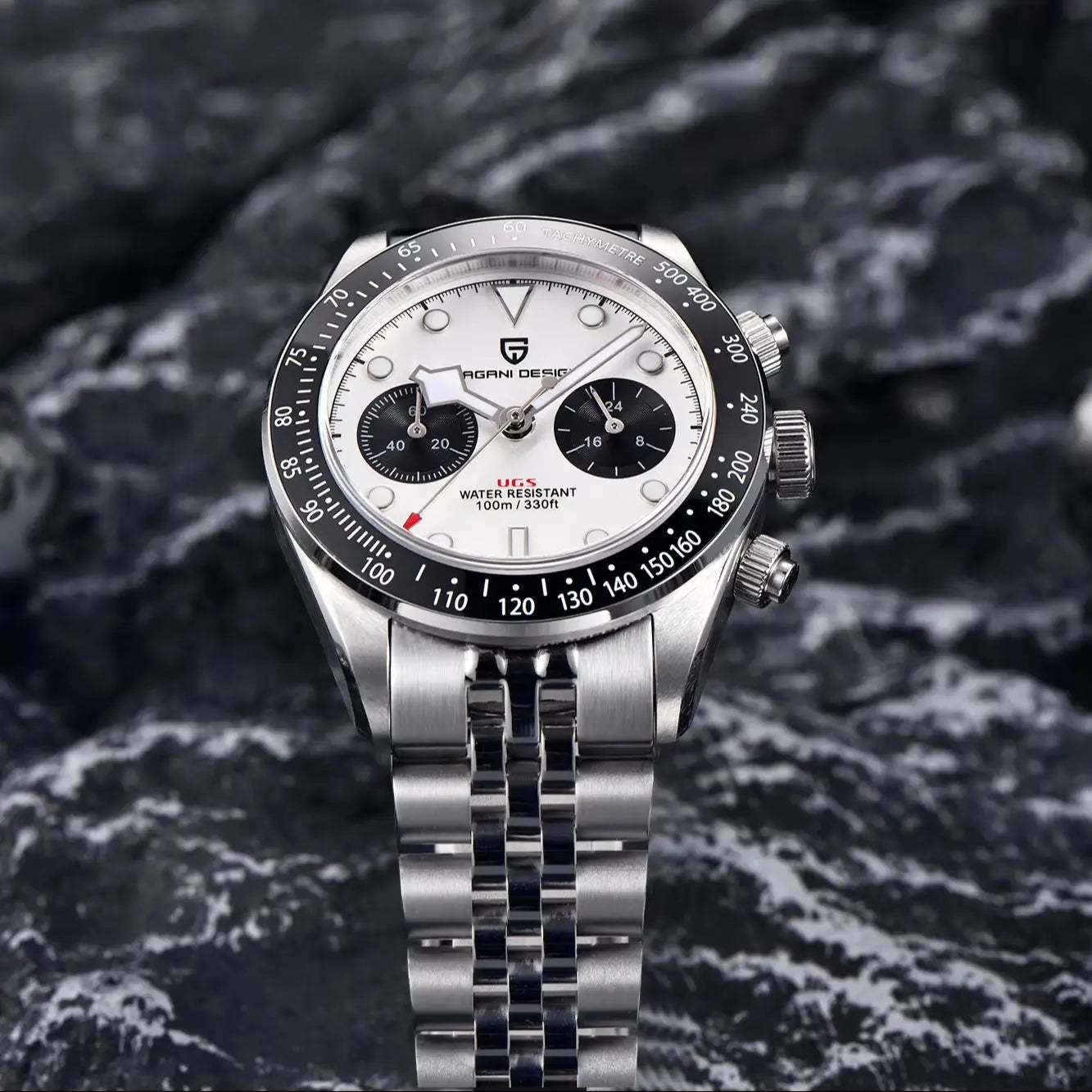 Pagani Design BB Panda Chronograph Men's Watch 100M Waterproof