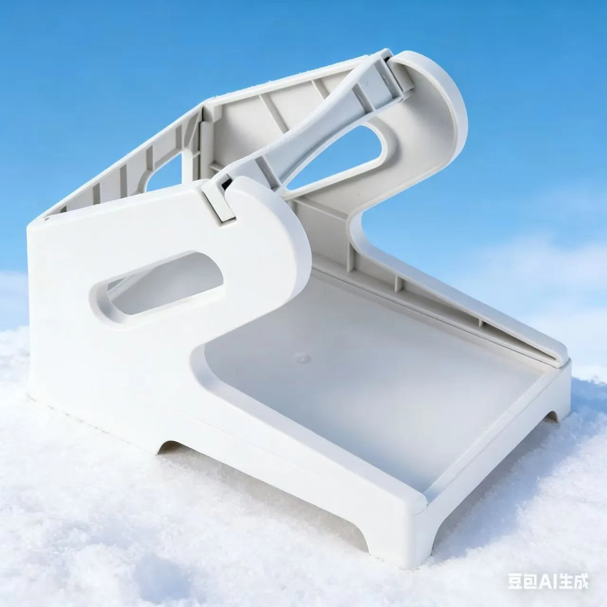 Label Holder for Desktop Printer - Shipping Label Stand for Rolls & Fanfold Labels Printer Accessory