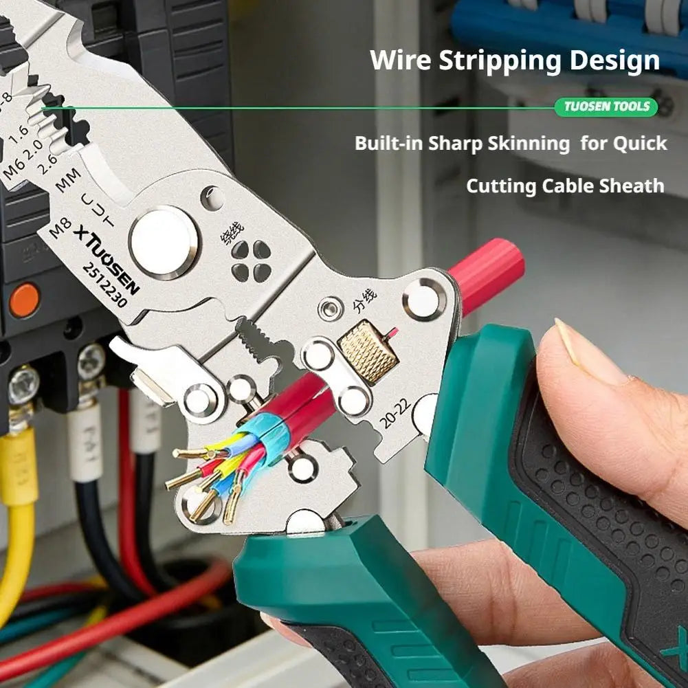 Folding Wire Stripper and Cutter Pliers - Options