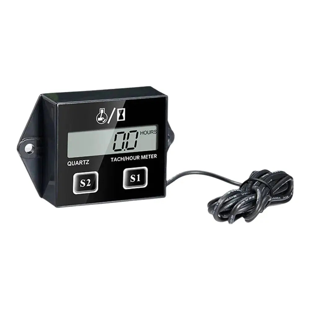 LCD Inductive Tachometer and Engine Hour Meter