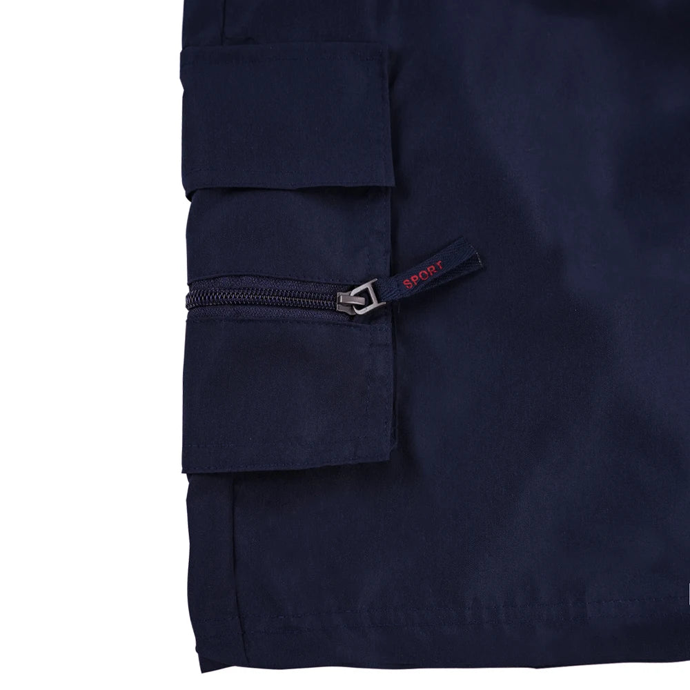 Men's Multi-Pocket Casual Shorts