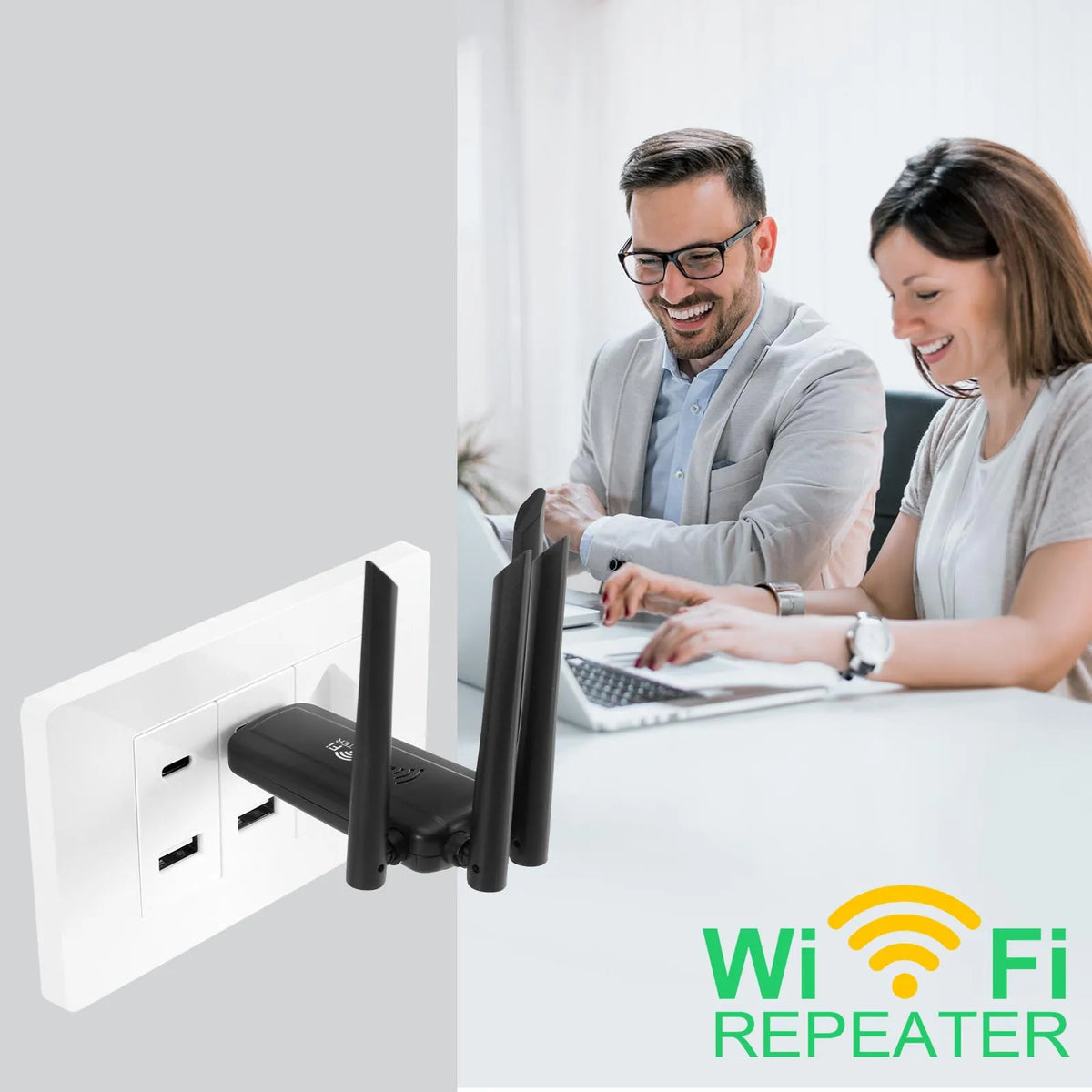 2.4 GHz Wi-Fi Extender - Antenna Options