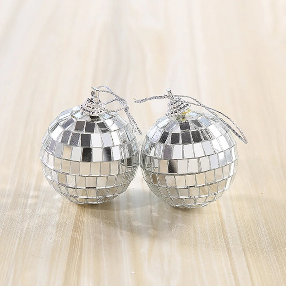 Reflective Mirror Balls for Parties and Festive Decor