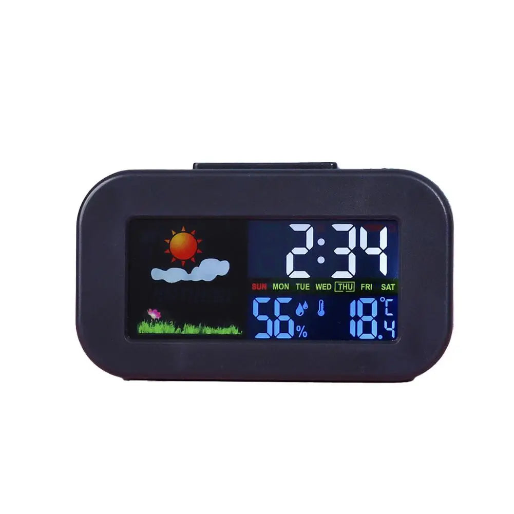 Digital Clock with Temperature and Humidity