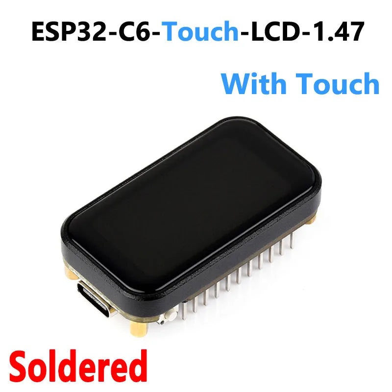 ESP32-C6 1.47-Inch Display Board - Touch Options