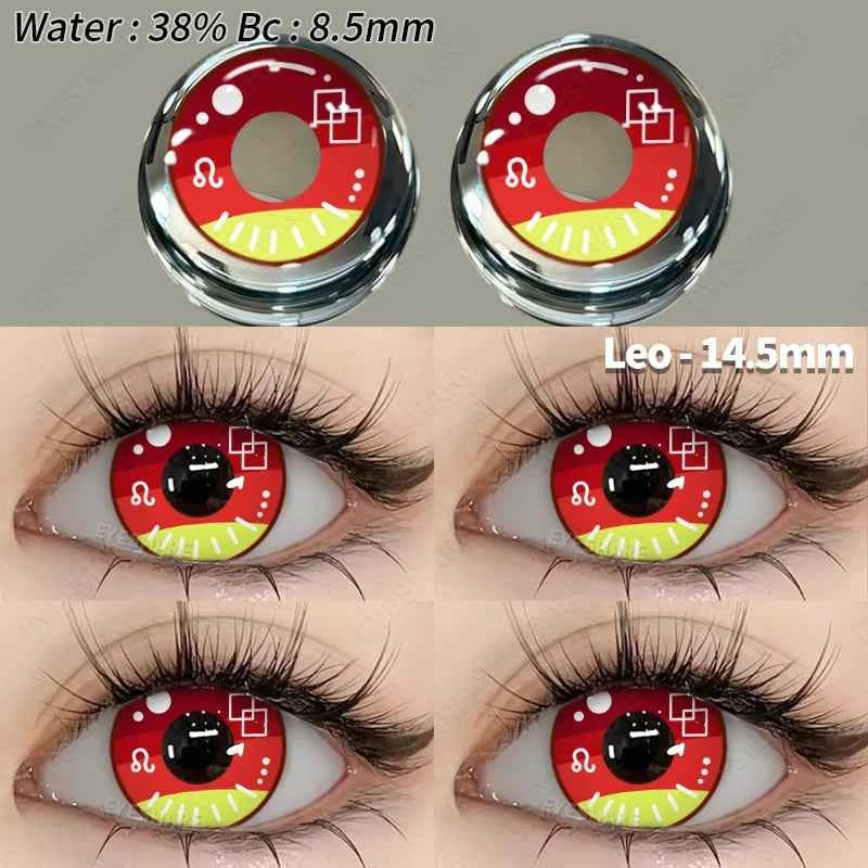 14.5mm Costume Colour Contact Lenses - Pair