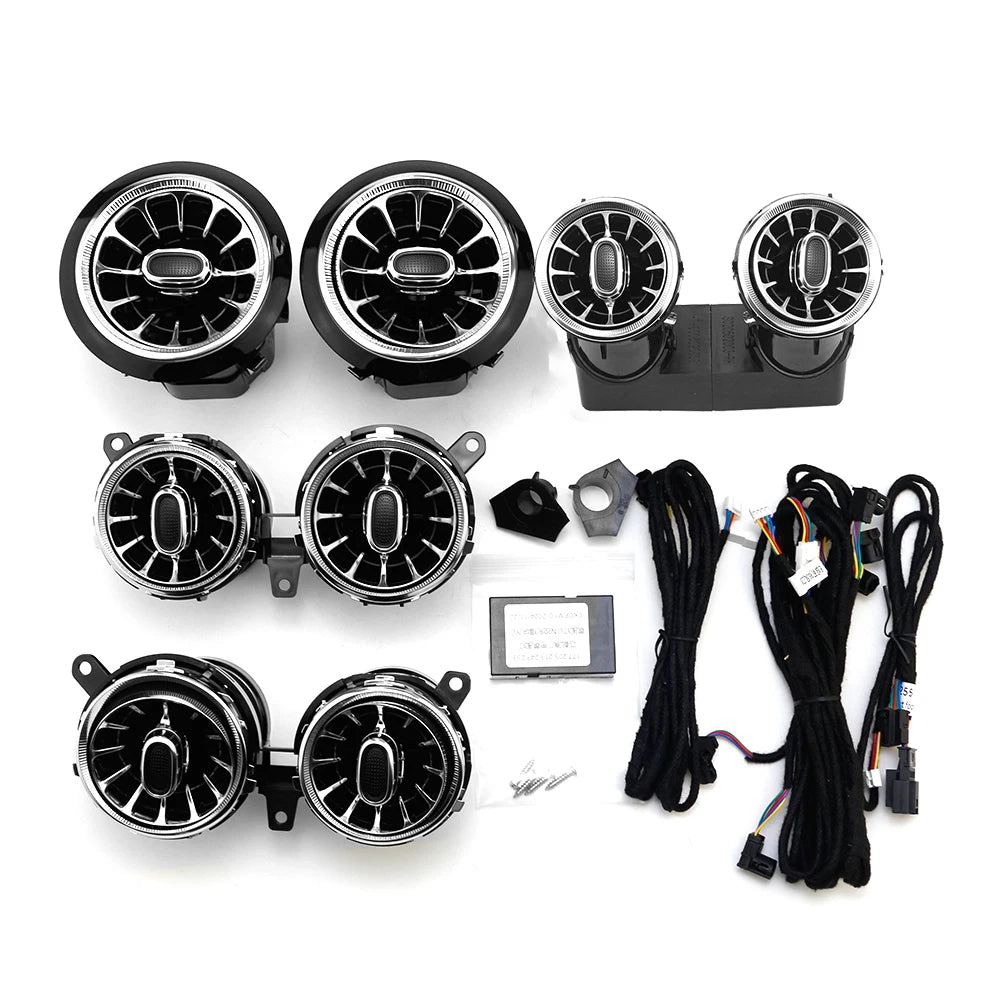 Mercedes-Benz E-Class W213 64-Color LED Vent Atmosphere Light Set