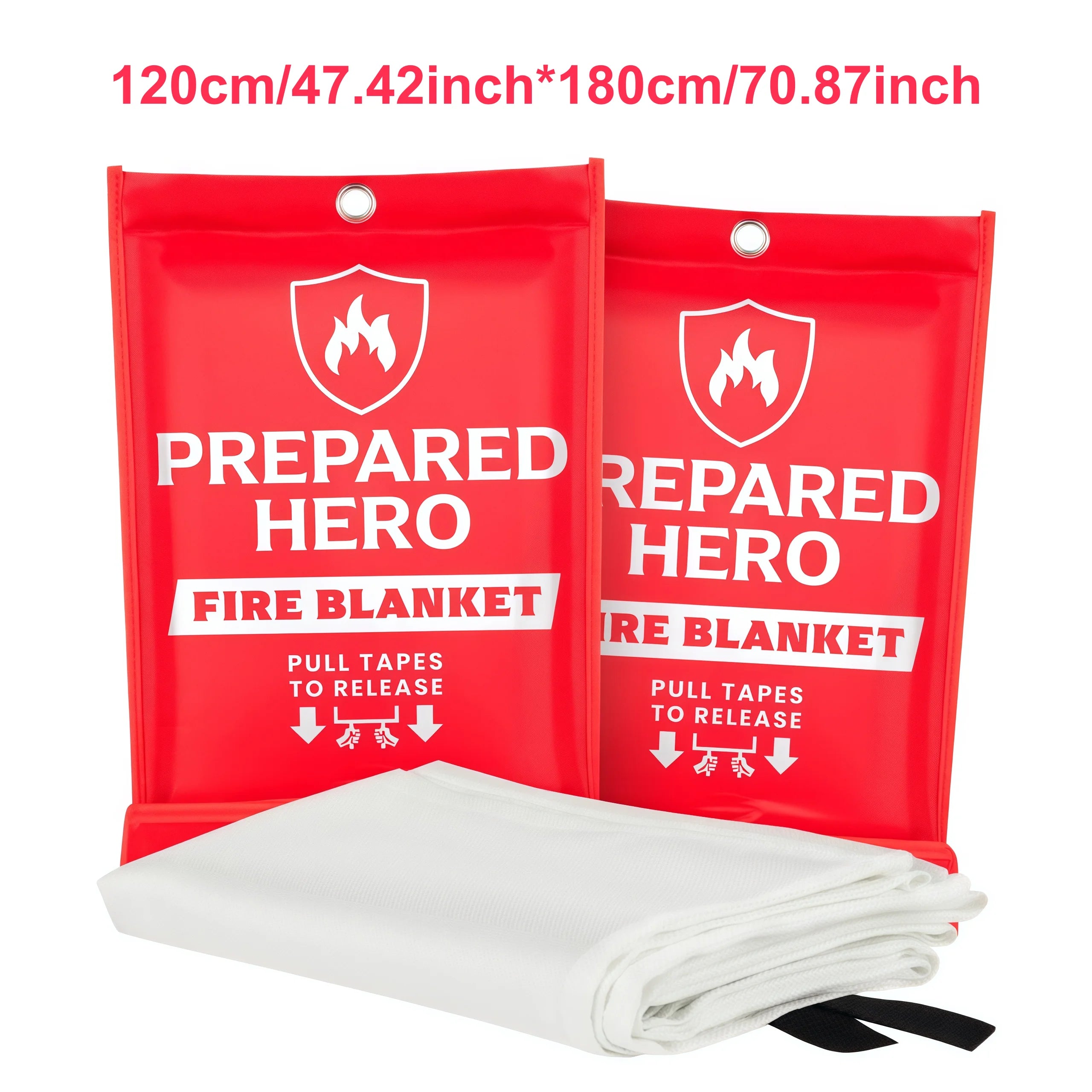 Emergency Fire Blanket 1m x 1m Fire Suppression Cover