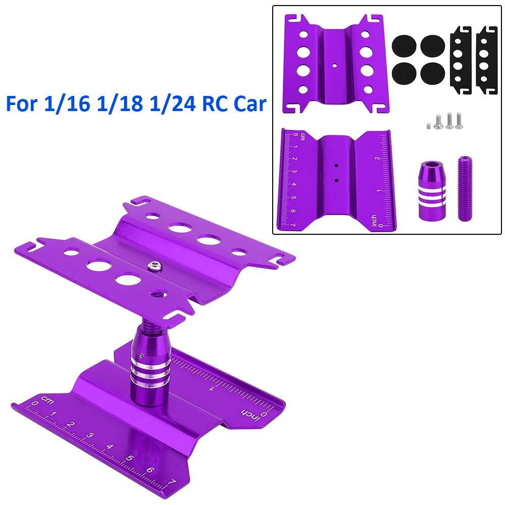 Rotating Aluminium RC Car Repair Stand, Mini & Large Options