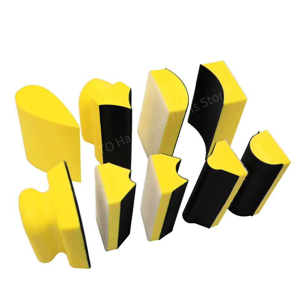 9-Piece Contoured Hand Sanding Block Set