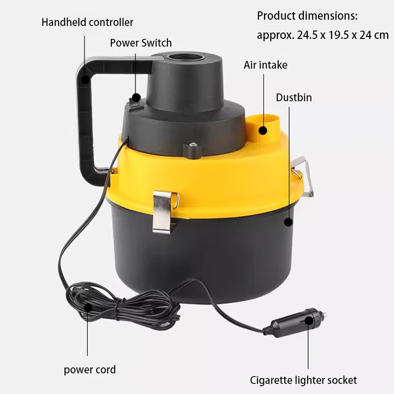 Tragbarer Autostaubsauger, 12 V