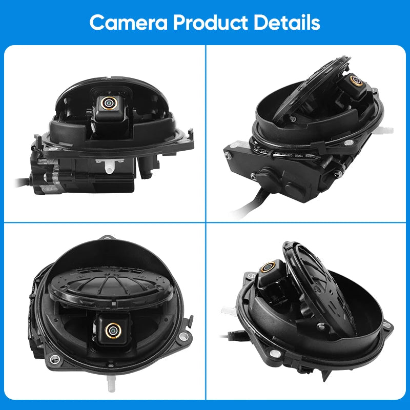 Flipping Logo Rear View Backup Camera 1080P 170° for Android Radio