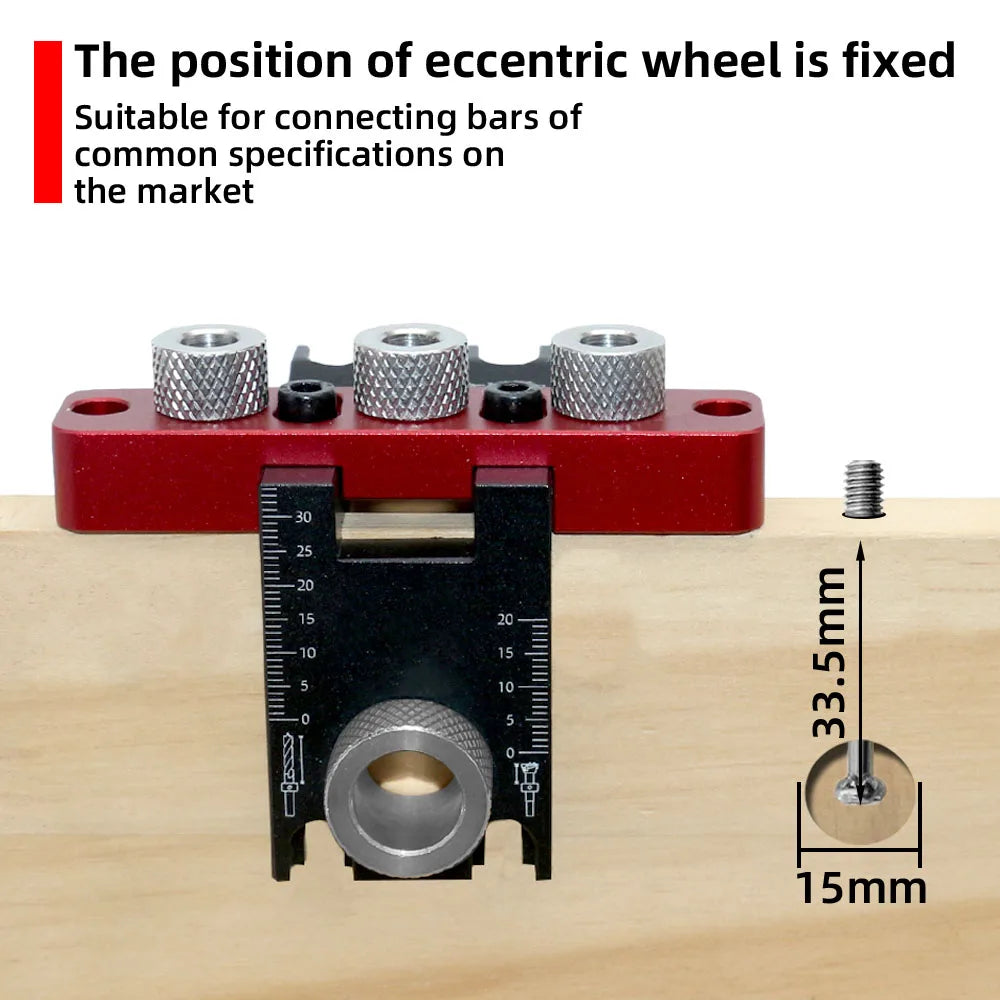 Three-in-One Adjustable Dowelling Jig