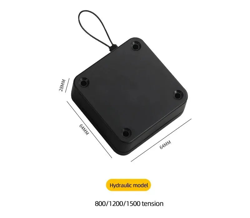 Cerrador de puerta con cordón - Opciones de fuerza de tracción