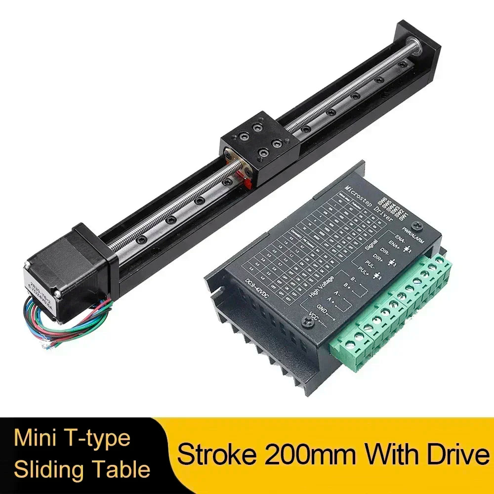 Kleines Linear-Schiebestage mit NEMA11 Motor - Optionen