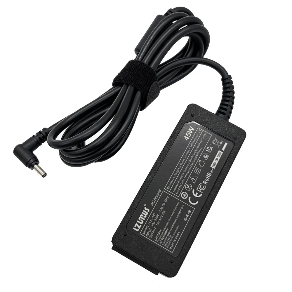 19V 2.37A Laptop Power Adapter, 3.0 x 1.1mm