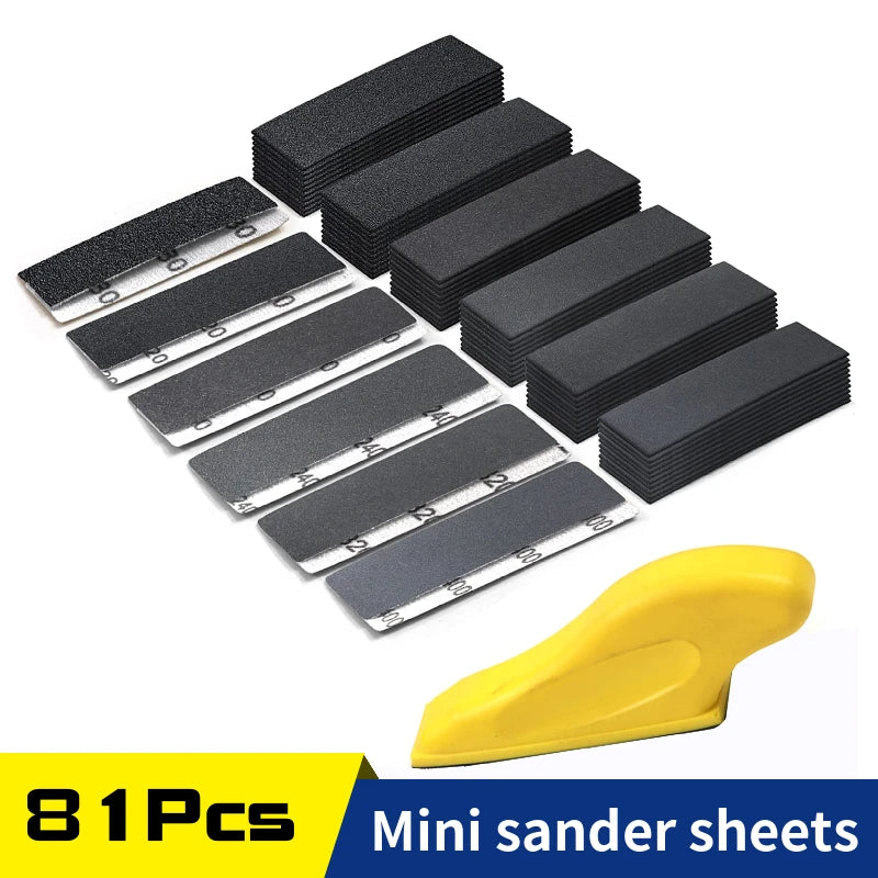 Micro Detail Sander and Abrasive Sheet Kit