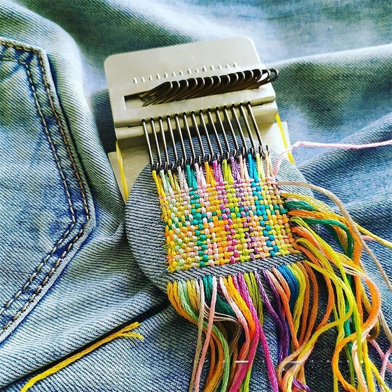 Mini Darning and Weaving Loom - Hook Options