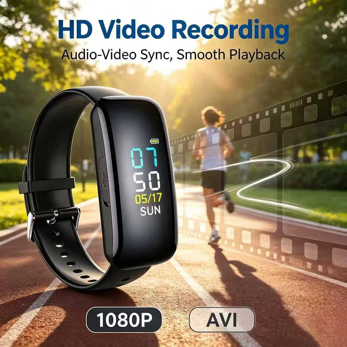 Mini Camera Watch 1080P HD DV Professional Digital Voice Video Recorder Bracelet Dictaphone Sound Small Micro Home Secret