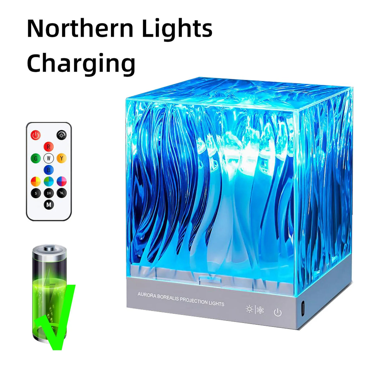 Northern Lights or Ocean Ripple Projector Lamp