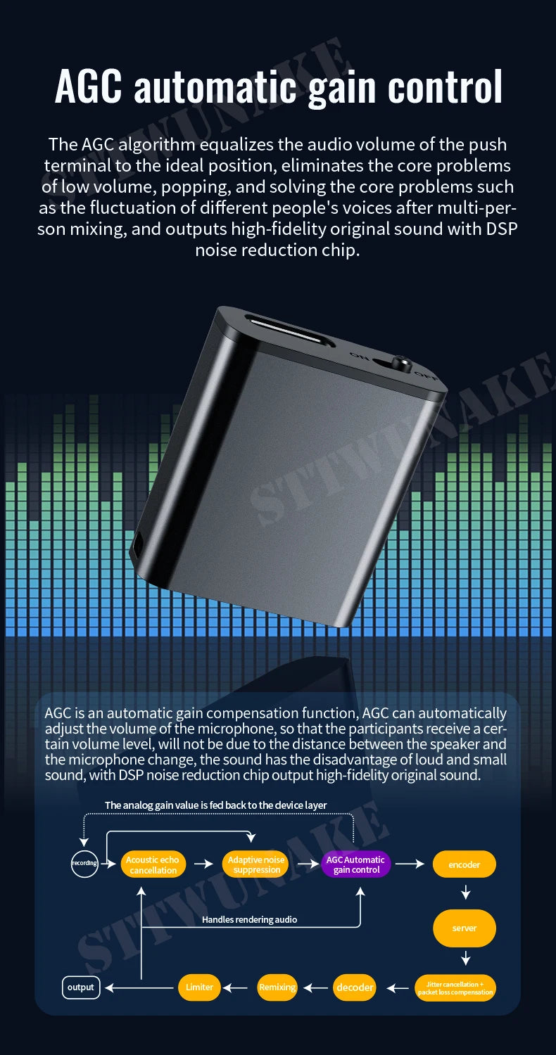 Mini Voice Activated Recorder with Magnet & One-Click Recording