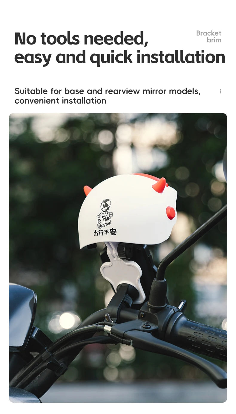 Bike Phone Holder with Rainproof Sun Shade Umbrella Mount