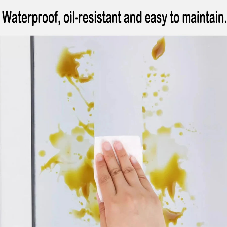 Transparent Window Panel with Black Mounting Border