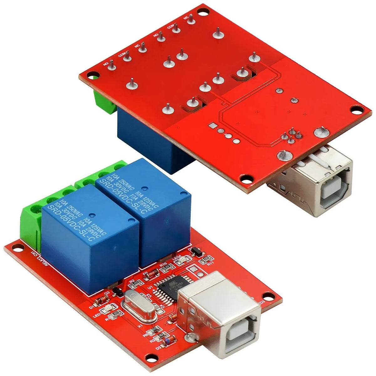 Modulo di controllo relè USB per PC e domotica