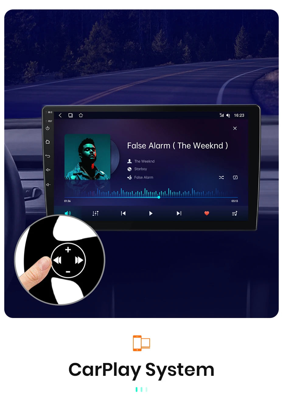 AWESAFE PX9 autorádio pre Renault Clio 4