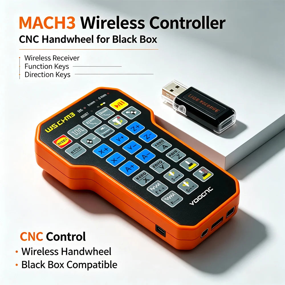 Controlador de volante USB MACH3 para CNC