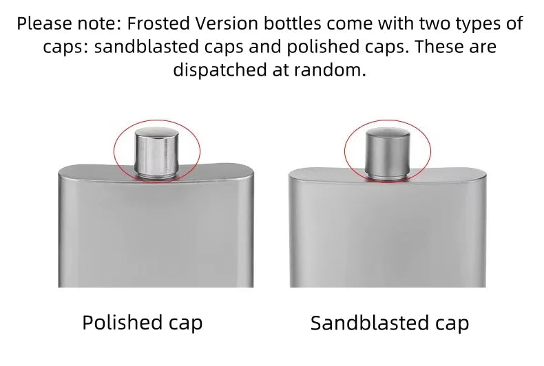 Titanium Pocket Flask 100ml with Funnel