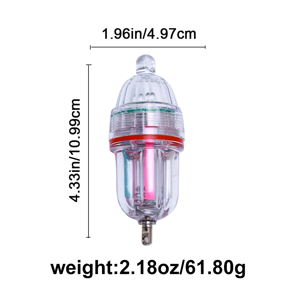 Luz LED intermitente para isco de pesca
