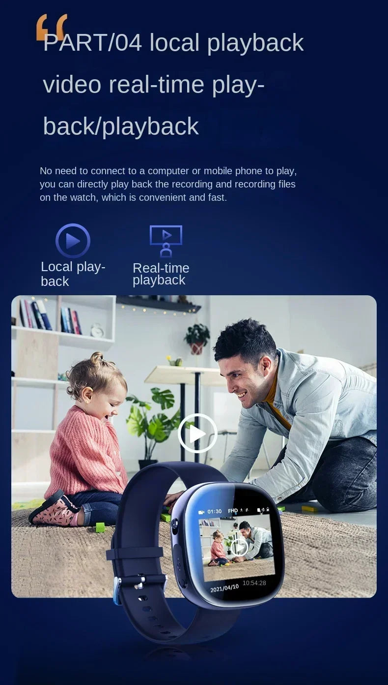 1080P Watch Mini Camera with Audio Recording