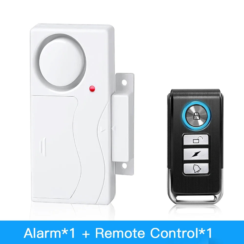 Wireless Door and Window Alarm - Remote Kit Options