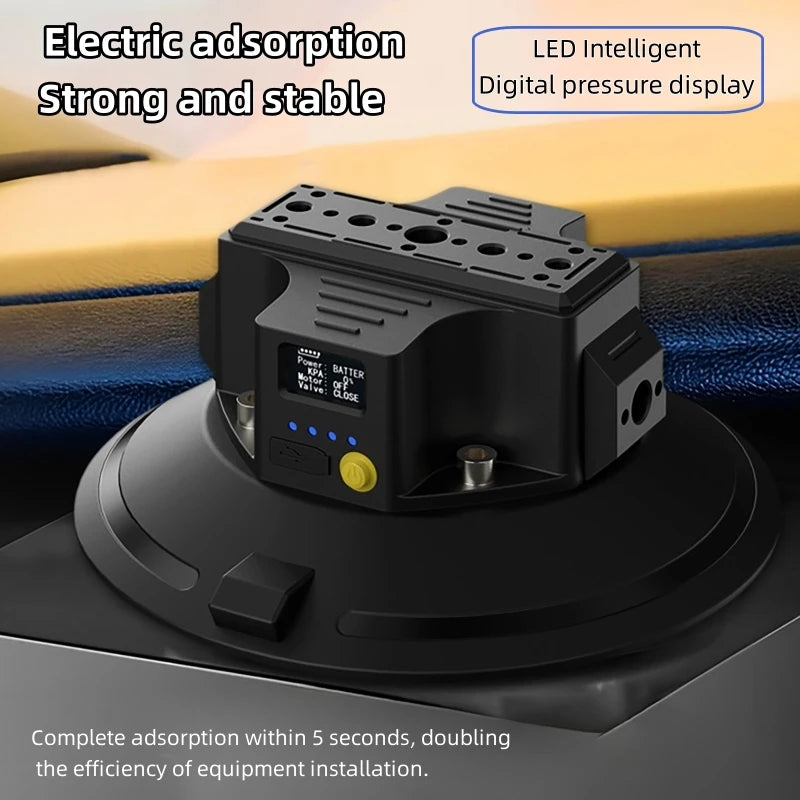 Electric Suction Camera Mount - Cup Size Options