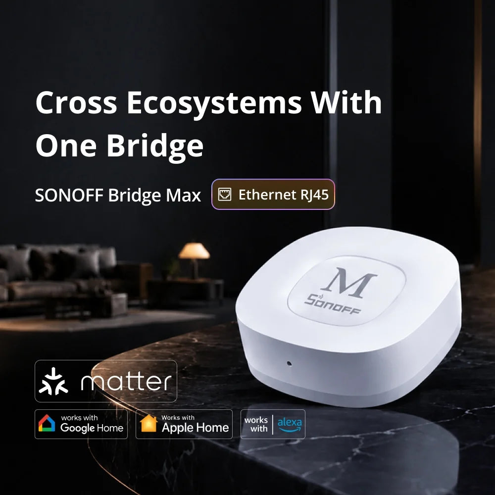 Bridge-M Matter and Zigbee Smart-Home Bridge