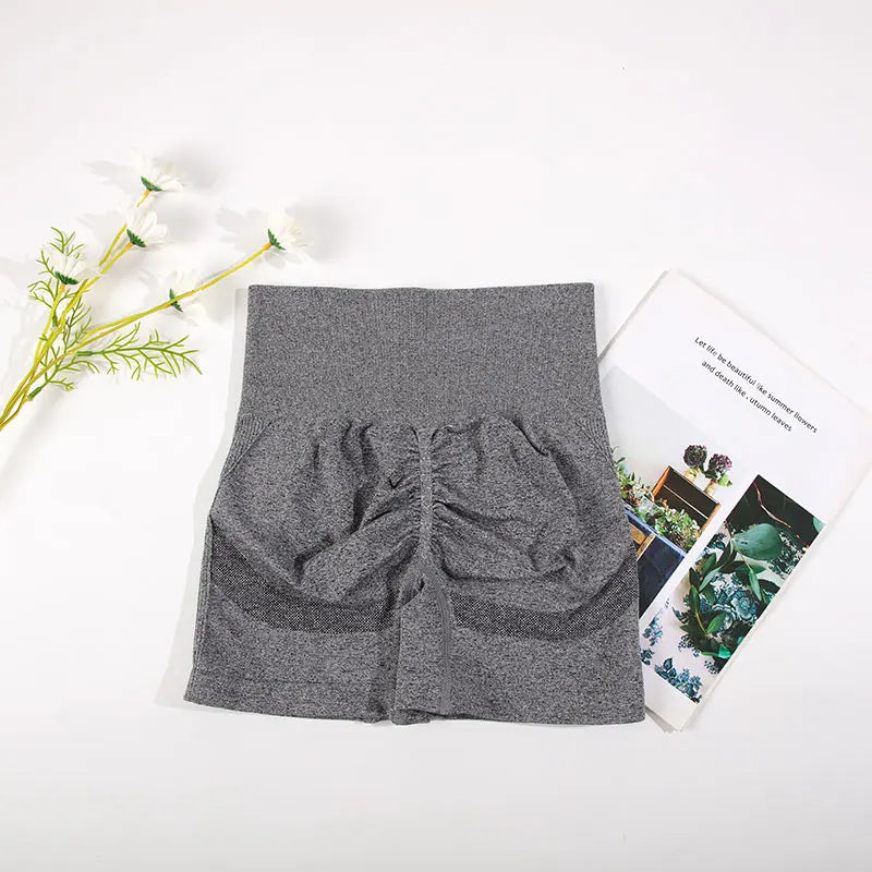Nahtloses Yoga-BHF-BH und Shorts – Getrennt oder Set-Optionen