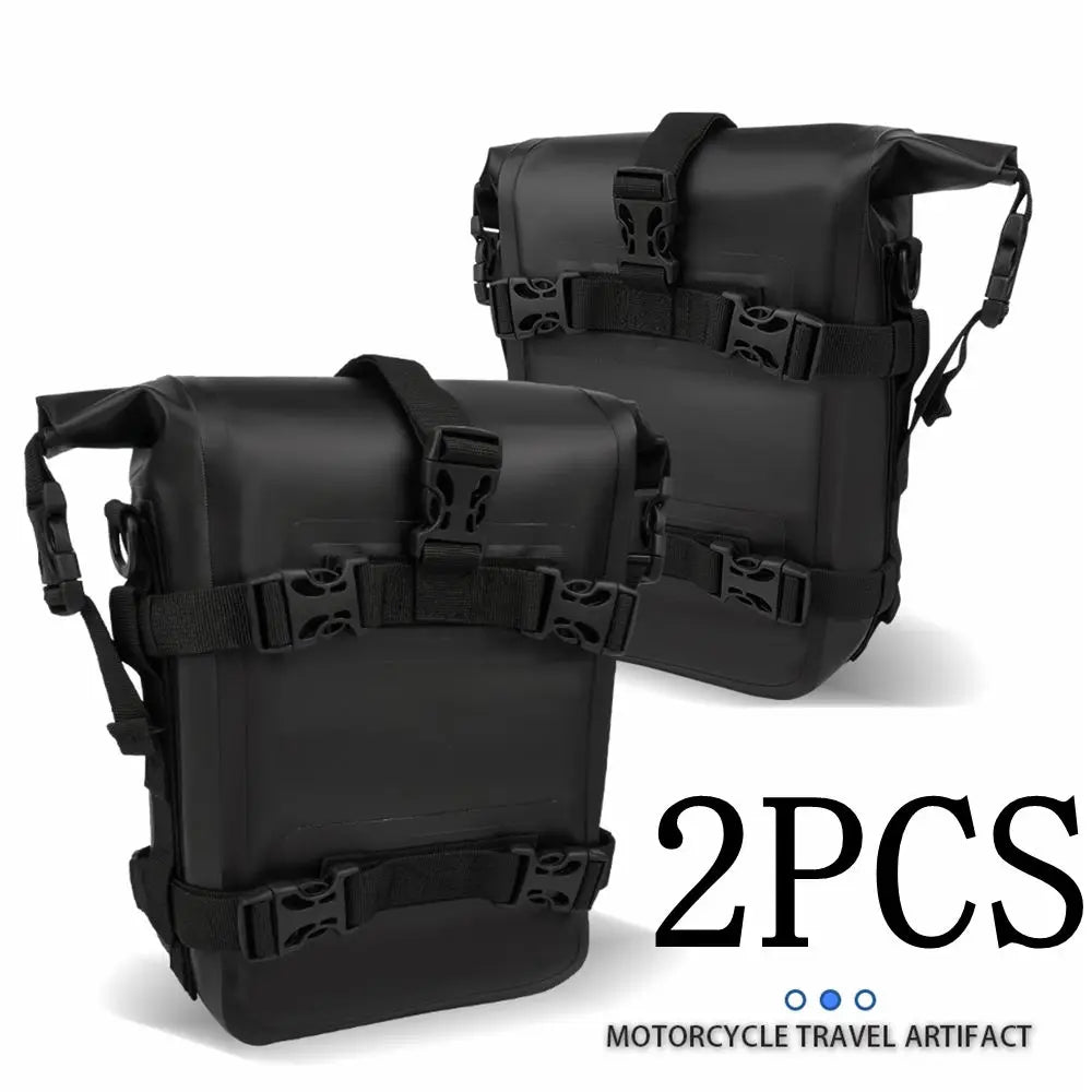 Motorcycle Crash Bar Waterproof Storage Bag for GS, ADV & More