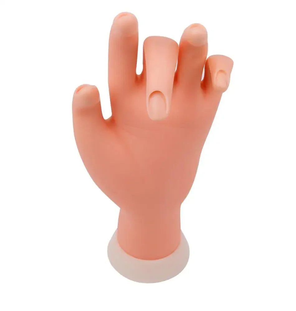 Reusable Nail Art Practice Hand - Model or Set