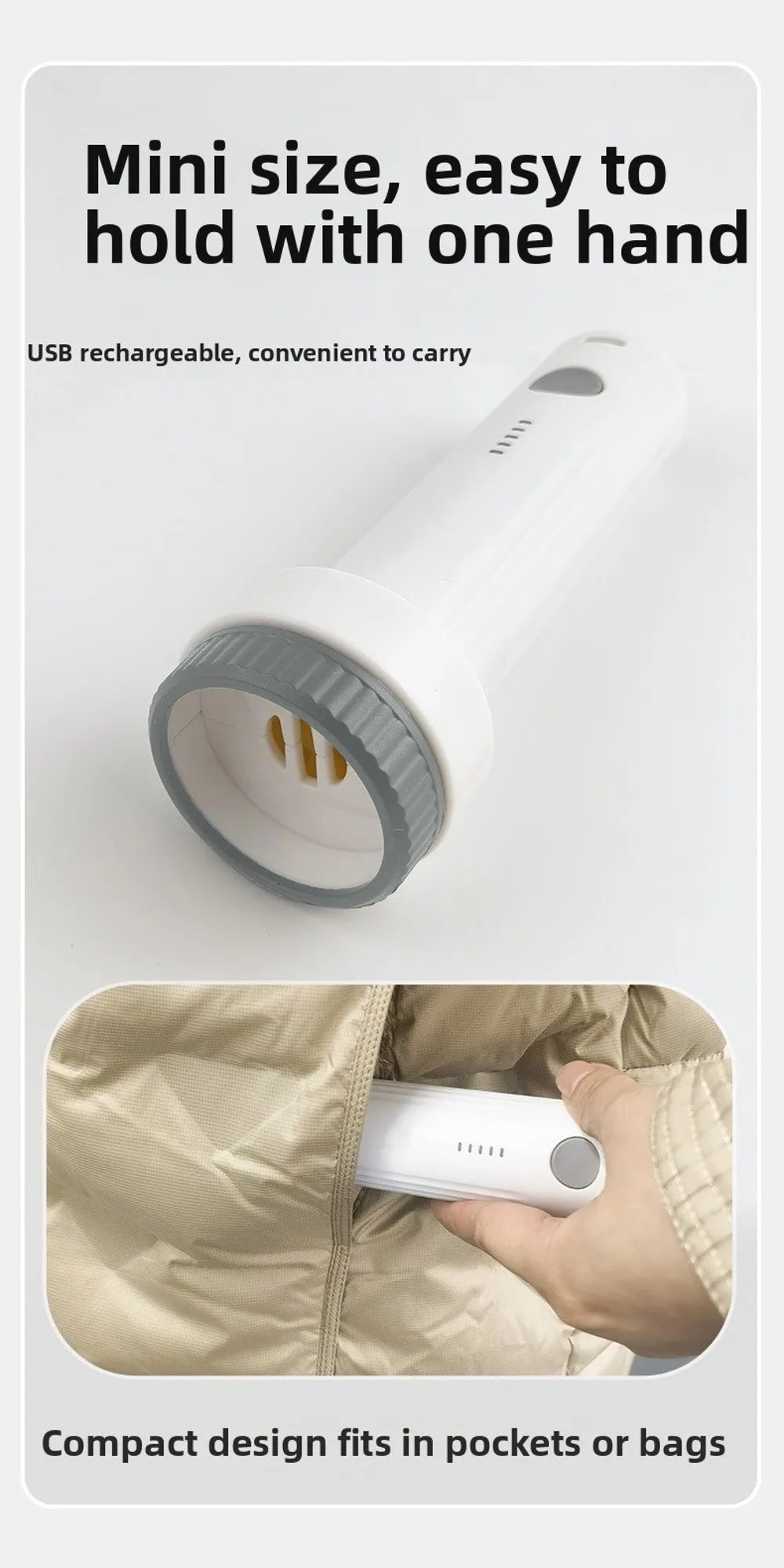 Rechargeable Vacuum Storage Bag Pump