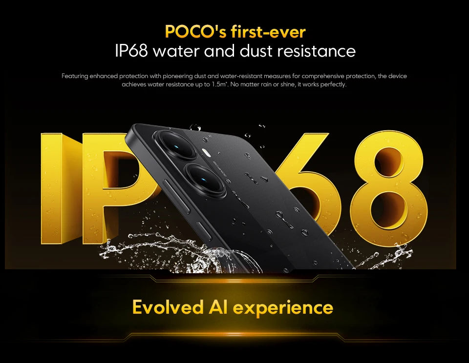 Global Version POCO X7 Pro Smartphone with 1.5K AMOLED & 50MP OIS Camera