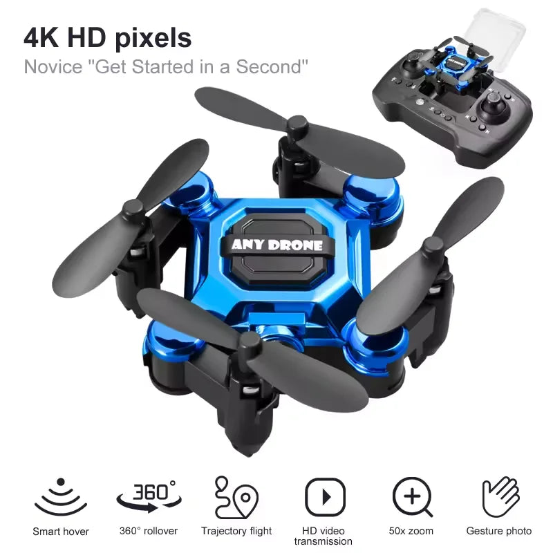 Mini Folding Quadcopter - Camera or No-Camera Options