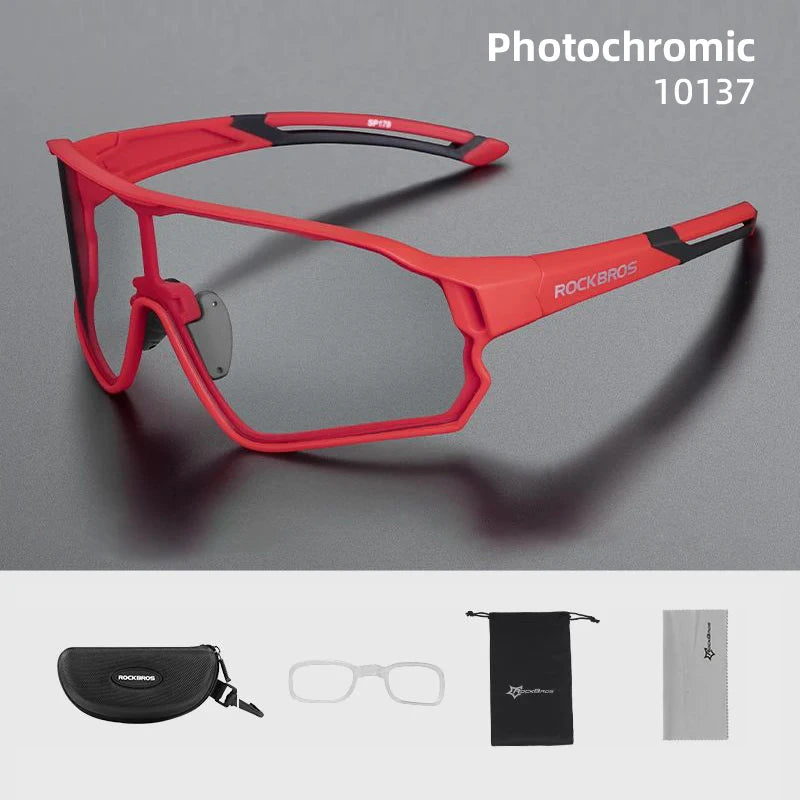 Photochromic Bike Glasses UV400 Cycling Sunglasses for Men and Women