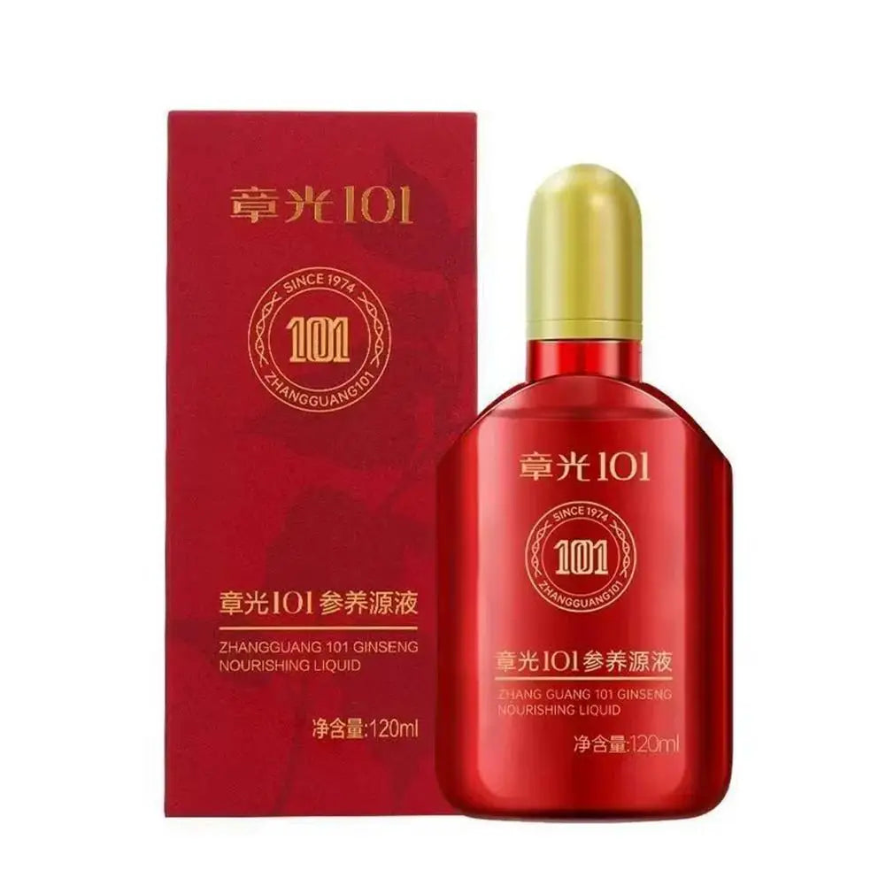 Fórmula Zhang Guang 101 (101P) 120ml Terapia de medicina chinesa antiqueda de cabelo, cuidado capilar, nutrição do folículo capilar, crescimento do cabelo.