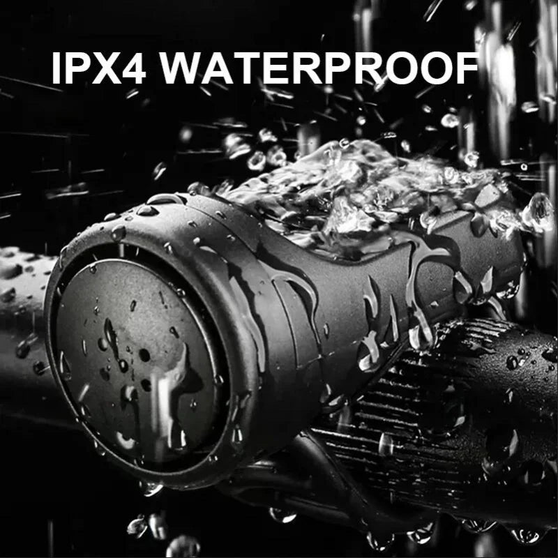 Bicycle Electric Bell Bike USB Charging Horn MTB Mountain Bike Warning Safety Ring Waterproof Bell Cycling Accessories